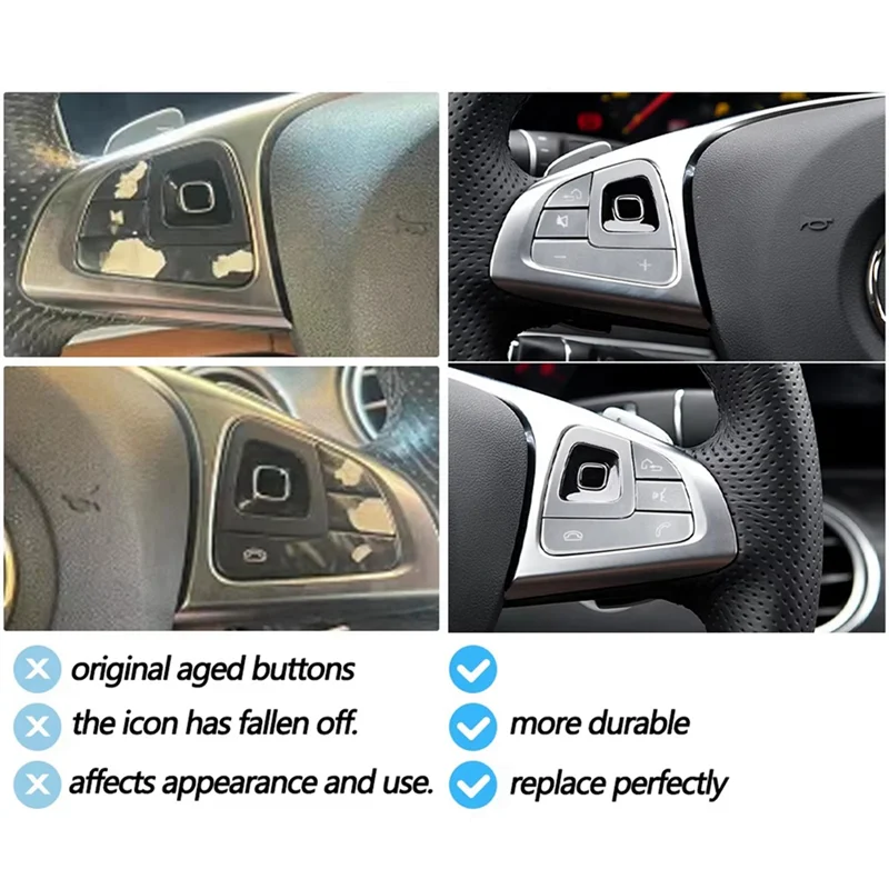 A11M-Car Multi-Function Steering Wheel Switch Button Kit For Mercedes Benz E Class W213 W238 E200 E300 E400 2016-2018
A11M-Car Multi-Function Steering Wheel Switch Button Kit For Mercedes Benz E Class W213 W238 E200 E300 E400 2016-2018