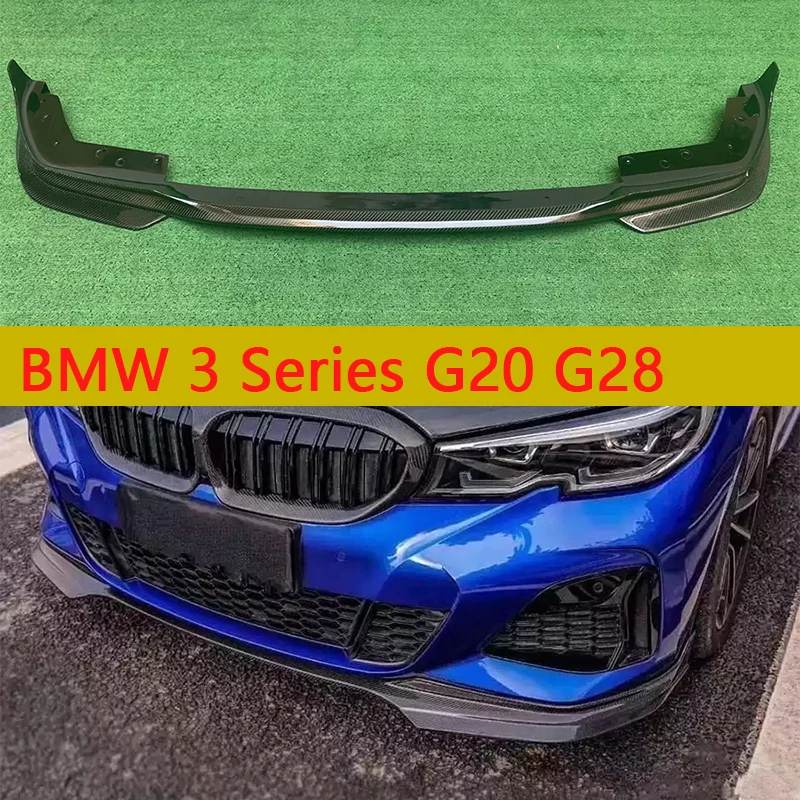 For BMW 3 Series G20 G28 2019-2022 Carbon Fiber Car Front Bumper Diverter Spoiler Diffuser Front lip chin Car Accessories
For BMW 3 Series G20 G28 2019-2022 Carbon Fiber Car Front Bumper Diverter Spoiler Diffuser Front lip chin Car Accessories