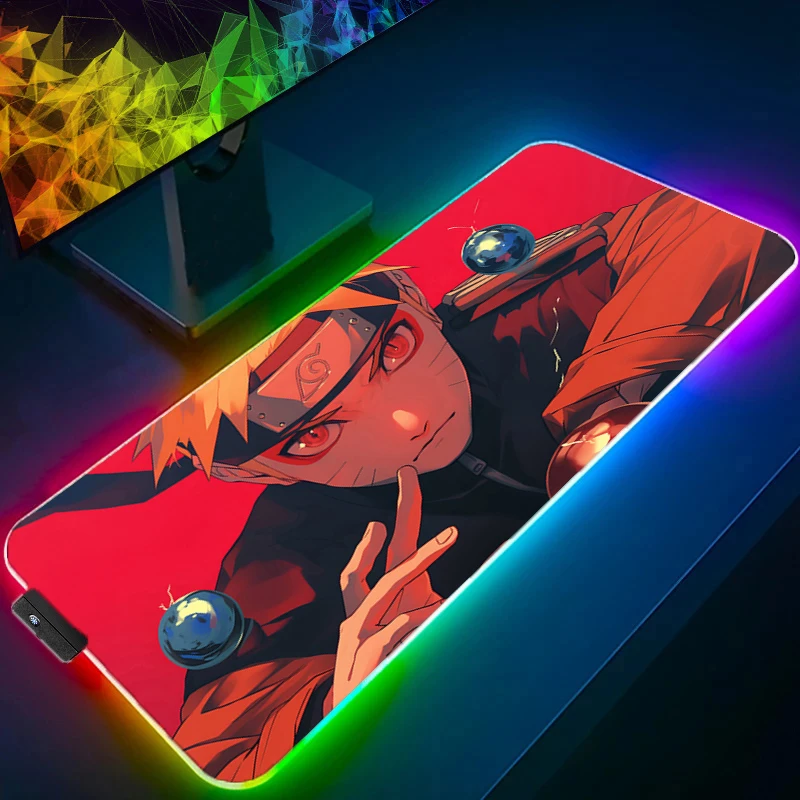 RGB Mouse Pad NARUTO Uzumaki Naruto Gamers Large Computer Extended Game LED Mousepad Desk Mat Keyboard Rubber Backlight Carpet
RGB Mouse Pad NARUTO Uzumaki Naruto Gamers Large Computer Extended Game LED Mousepad Desk Mat Keyboard Rubber Backlight Carpet
