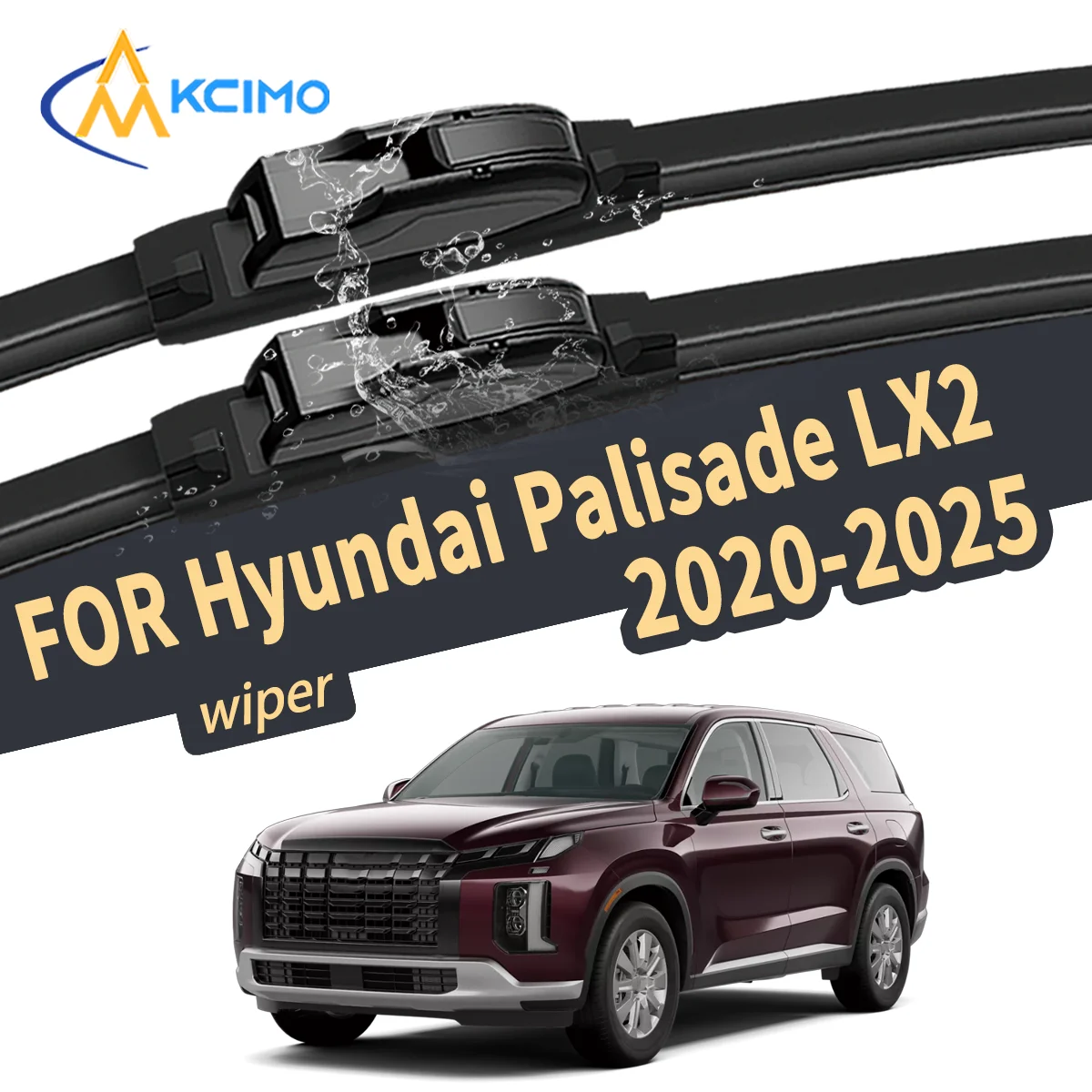 High-Quality Silent For Hyundai Palisade LX2 2020-2025 Windshield Wiper Blade Natural Rubber Auto Replacement Parts
High-Quality Silent For Hyundai Palisade LX2 2020-2025 Windshield Wiper Blade Natural Rubber Auto Replacement Parts