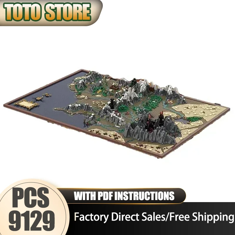 Фильм Сцена Волшебные Кольца Moc Строительные Блоки UCS Карта Ближней Земли Модель Технология Кирпичи DIY Сборка Вид на улицу Игрушки Подарки
Фильм Сцена Волшебные Кольца Moc Строительные Блоки UCS Карта Ближней Земли Модель Технология Кирпичи DIY Сборка Вид на улицу Игрушки Подарки