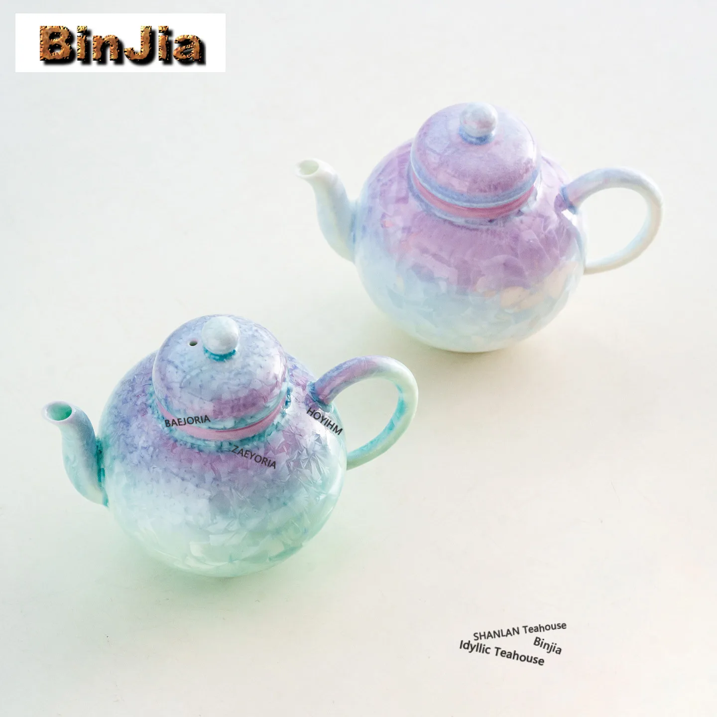 105ml Gradient Crystal Glaze Teapot Ancient Tea Infuser Pot Tea Brewing Kettle With Filter Tea Ceremony Accessories Ornaments
105ml Gradient Crystal Glaze Teapot Ancient Tea Infuser Pot Tea Brewing Kettle With Filter Tea Ceremony Accessories Ornaments