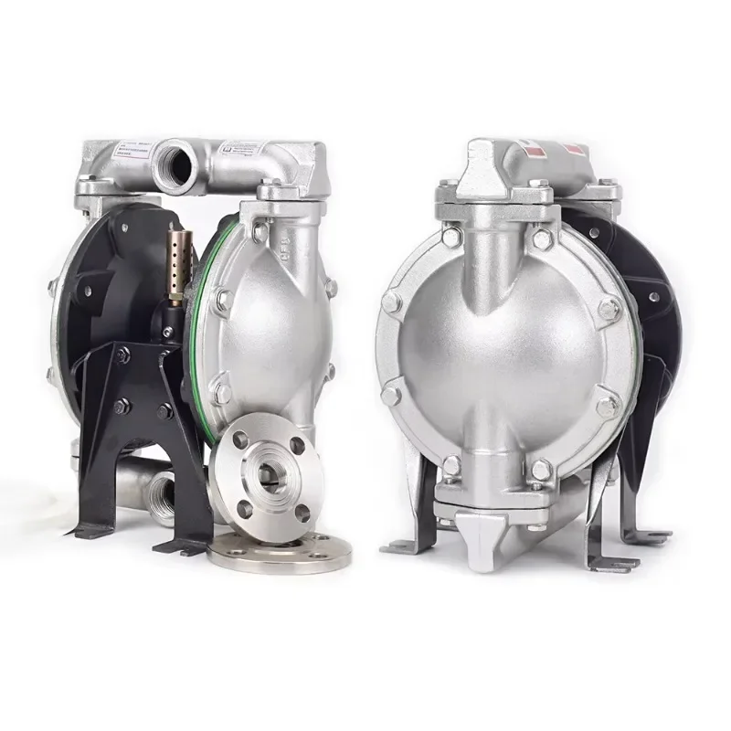 1" Stainless Steel Air-Operated Diaphragm Pump, High Pressure & Flow for Industrial Liquid Transfer and Pneumatic Applications
1" Stainless Steel Air-Operated Diaphragm Pump, High Pressure & Flow for Industrial Liquid Transfer and Pneumatic Applications