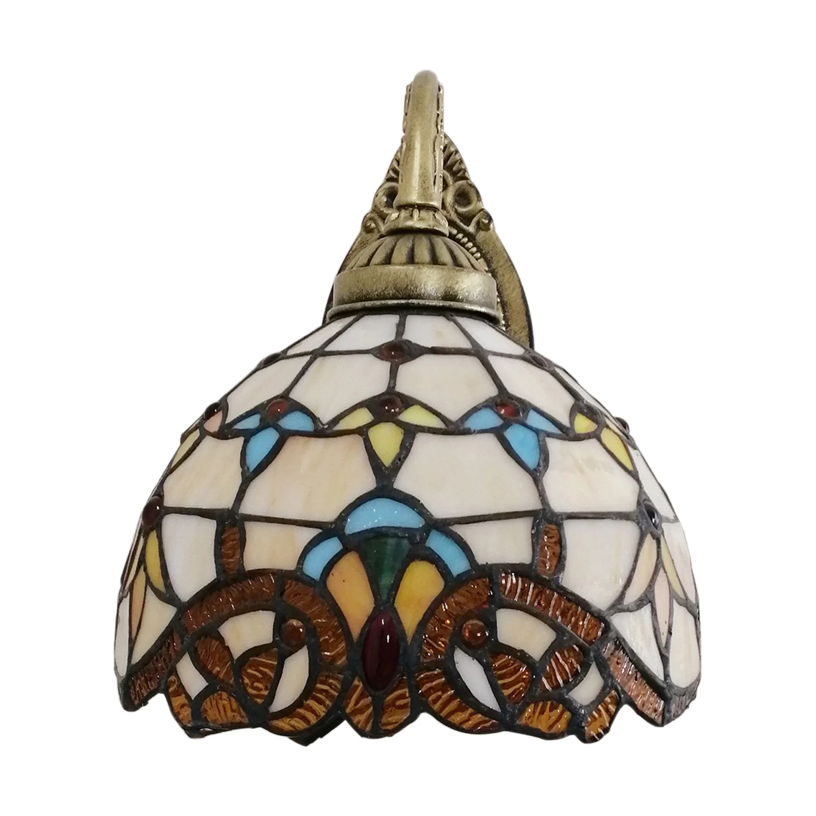 Baroque Wall Light with Glass Shade, Rust-Proof and Corrosion-Resistant, Soft and Comfortable Lighting, Easy to Install and
Baroque Wall Light with Glass Shade, Rust-Proof and Corrosion-Resistant, Soft and Comfortable Lighting, Easy to Install and