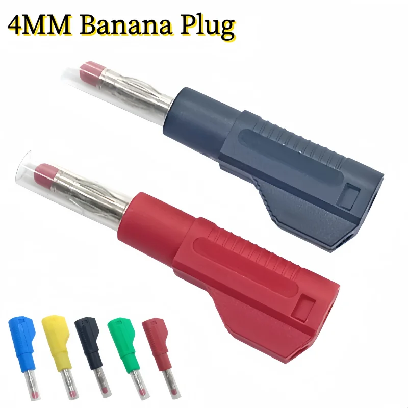 5Pcs/Lot 4MM Banana Plug Safety Retractable Sheath Stackable Wire Solder Connector DIY Electrical Tools
5Pcs/Lot 4MM Banana Plug Safety Retractable Sheath Stackable Wire Solder Connector DIY Electrical Tools