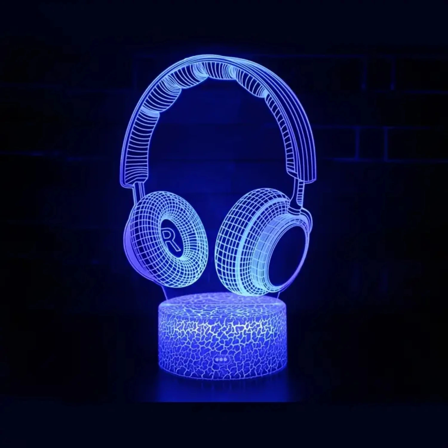 Colorful Creative 3D Headphone Night Light for PlayStation - Acrylic LED USB Powered Icon Design Illusion Lamp, Unique and Vibra
Colorful Creative 3D Headphone Night Light for PlayStation - Acrylic LED USB Powered Icon Design Illusion Lamp, Unique and Vibra