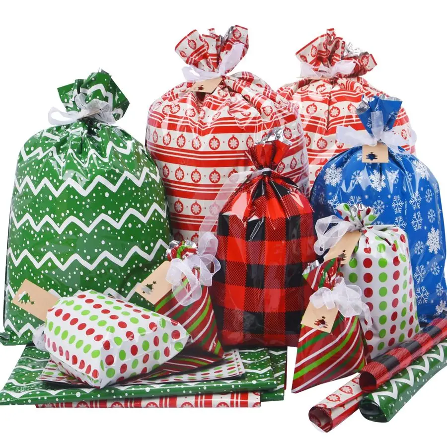 Подарочные пакеты, 34 шт. разных размеров с лентами TiesampTags, Xmas Favor Goody Многоразовый пластиковый праздничный подарочный пакет Bulk Jumbo Extra Lar
Подарочные пакеты, 34 шт. разных размеров с лентами TiesampTags, Xmas Favor Goody Многоразовый пластиковый праздничный подарочный пакет Bulk Jumbo Extra Lar