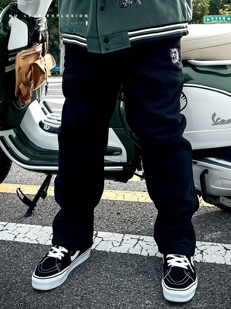 Trendy plus Size Men's Fleece Lined Sporty Pants Autumn Winter Casual All Match Straight Leg Anti Wrinkle Thickened Inner Mat...
Trendy plus Size Men's Fleece Lined Sporty Pants Autumn Winter Casual All Match Straight Leg Anti Wrinkle Thickened Inner Mat...