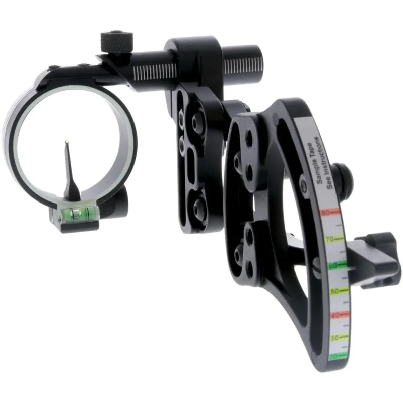 TRUGLO Pendulum 1-Pin Ultra-Lightweight Quiet Archery Hunting Treestand Bow Sight with Large Circular Field of View - Adjustable
TRUGLO Pendulum 1-Pin Ultra-Lightweight Quiet Archery Hunting Treestand Bow Sight with Large Circular Field of View - Adjustable