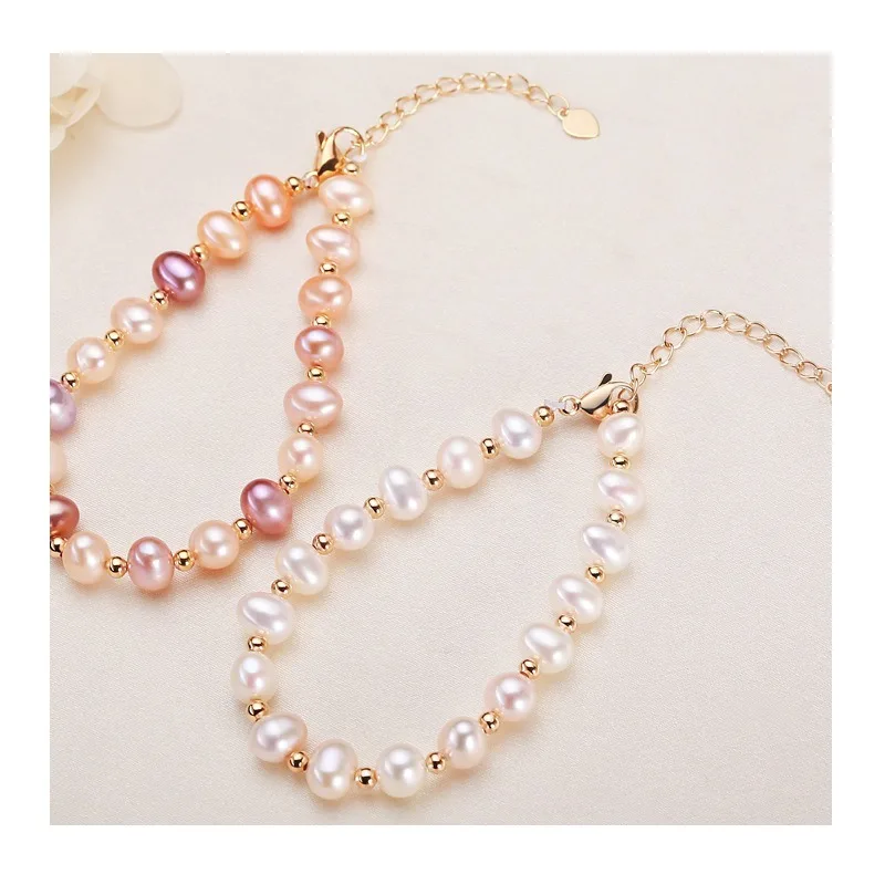 Direct Supply of Real Pearl Jewelry, Freshwater Color Pearl Bracelet for Girls, Exquisite and Simple Gift for Girlfriends
Direct Supply of Real Pearl Jewelry, Freshwater Color Pearl Bracelet for Girls, Exquisite and Simple Gift for Girlfriends