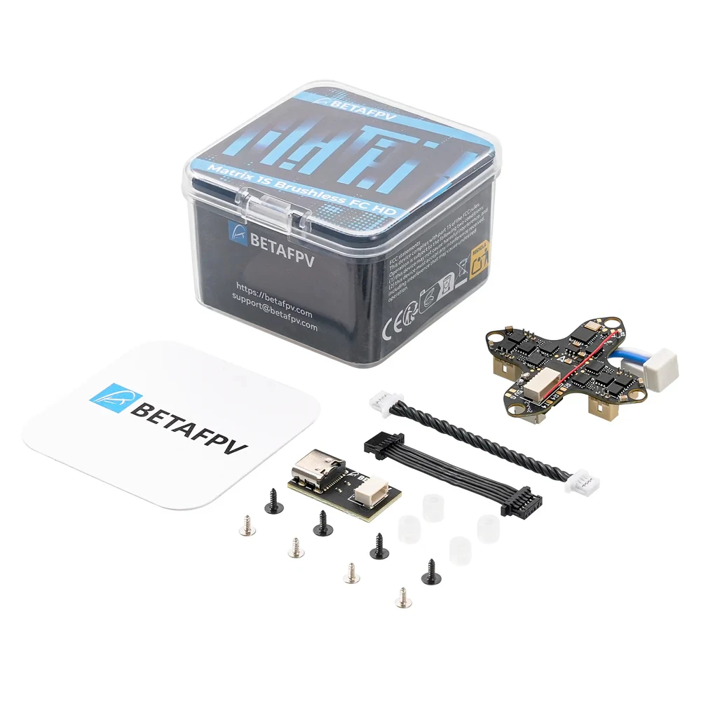 BETAFPV Matrix 1S 12A 3IN1 4IN1 AIO Brushless FC for Meteor75 Pro Meteor65 Pro Air65 Air75 RC FPV Racing Drone
BETAFPV Matrix 1S 12A 3IN1 4IN1 AIO Brushless FC for Meteor75 Pro Meteor65 Pro Air65 Air75 RC FPV Racing Drone