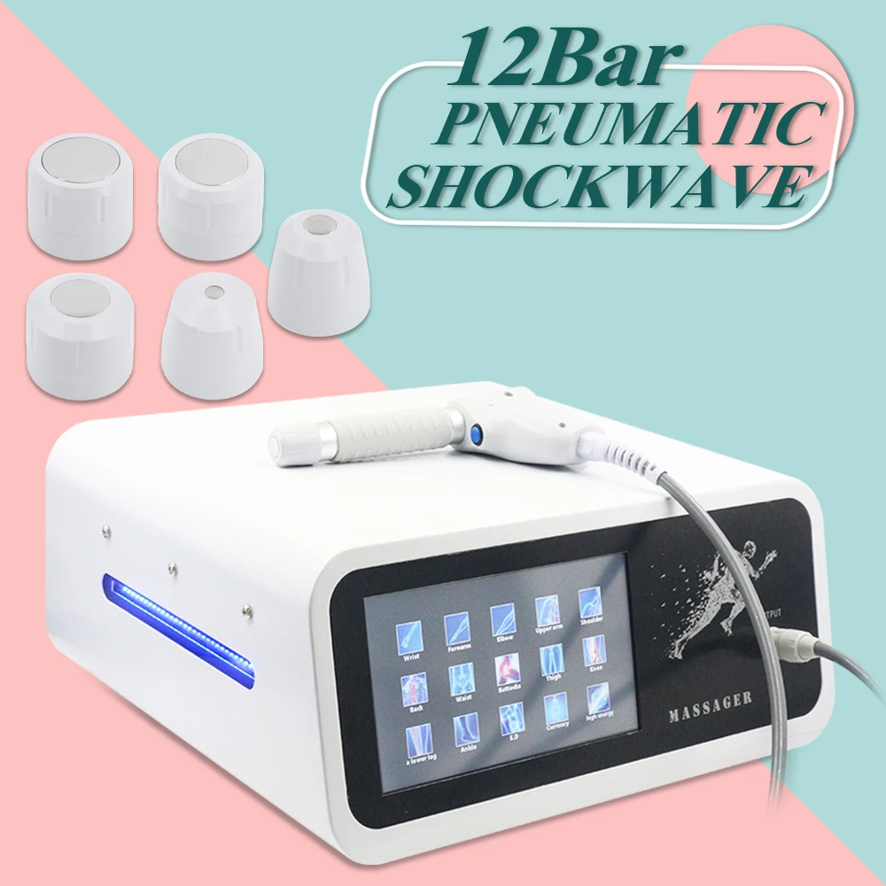 12Bar Pneumatic Shockwave For ED Massager Professional Shock Wave Therapy Machine New Pain Relief Muscle Relaxation Massage
12Bar Pneumatic Shockwave For ED Massager Professional Shock Wave Therapy Machine New Pain Relief Muscle Relaxation Massage