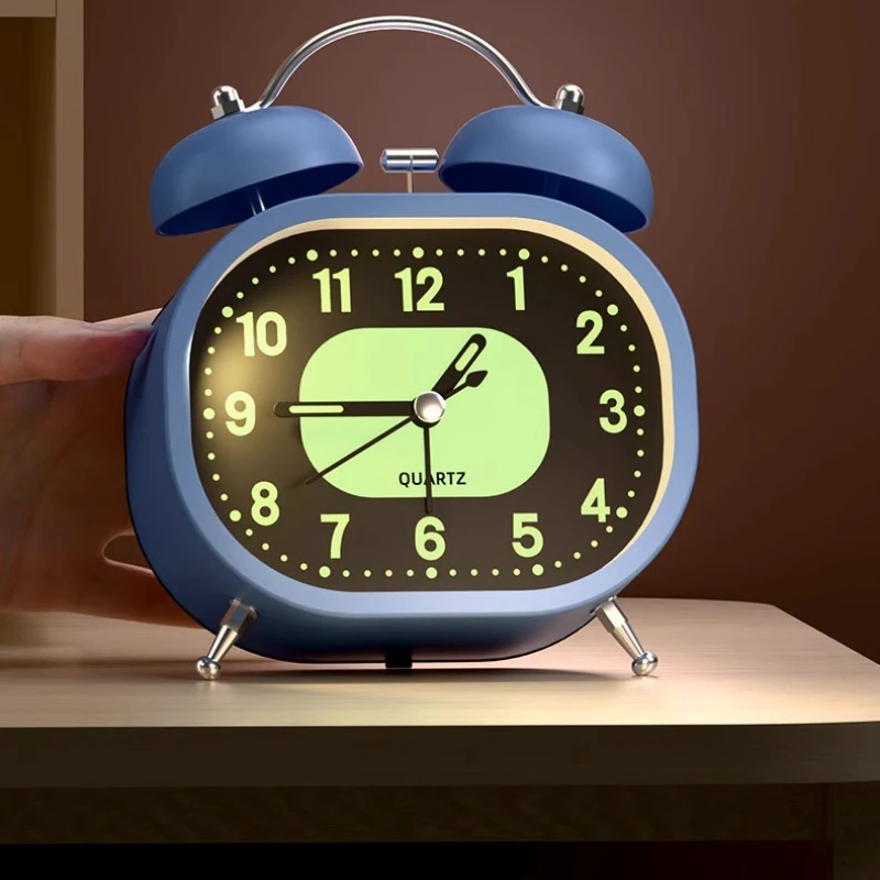Loud Ringtone Nightstand Alarm Clock Metal Noctilucent Mute Desk Clock Living Room Desktop Gadgets Restaurant Number Clock Watch
Loud Ringtone Nightstand Alarm Clock Metal Noctilucent Mute Desk Clock Living Room Desktop Gadgets Restaurant Number Clock Watch