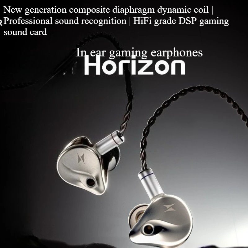 Проводные наушники ATK Horizon: настраиваемые внутриканальные HIFI-наушники для киберспорта с шумоподавлением и проводным управлением, динамические
Проводные наушники ATK Horizon: настраиваемые внутриканальные HIFI-наушники для киберспорта с шумоподавлением и проводным управлением, динамические
