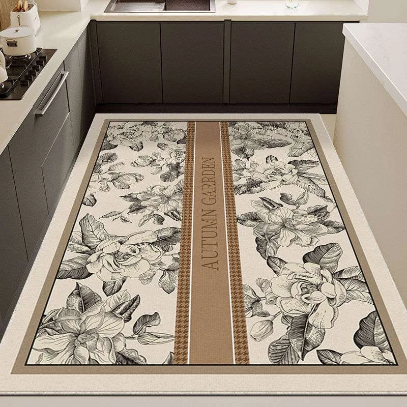 Kitchen floor mats are absorbent, oil-proof, dirt-resistant, carpets, large-size household wipe-free mats, non-slip diatom mud,
Kitchen floor mats are absorbent, oil-proof, dirt-resistant, carpets, large-size household wipe-free mats, non-slip diatom mud,
