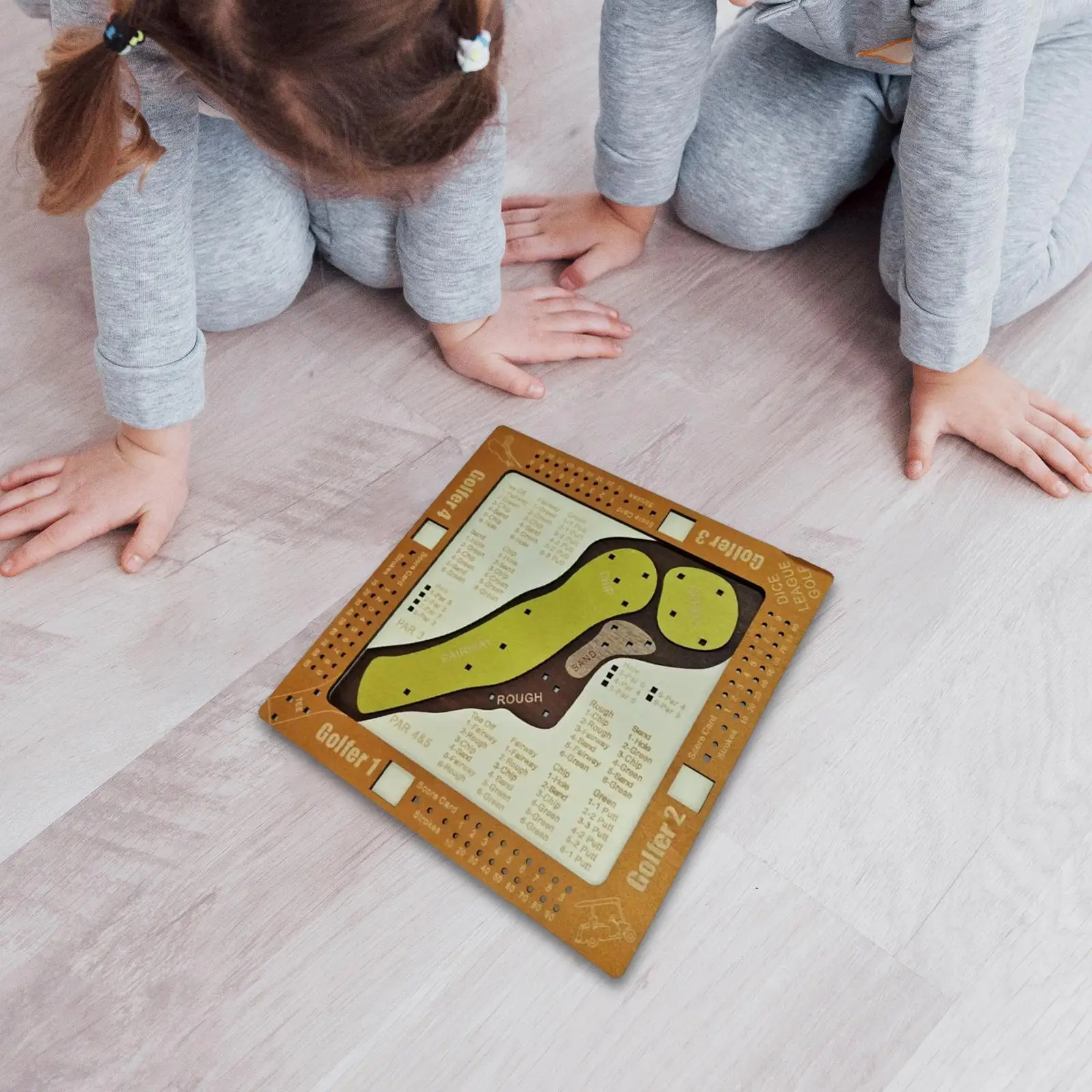 Compact Wooden Golf Dice Board Game Logical Puzzle Educational Family Game for Home Travel and Parties
Compact Wooden Golf Dice Board Game Logical Puzzle Educational Family Game for Home Travel and Parties