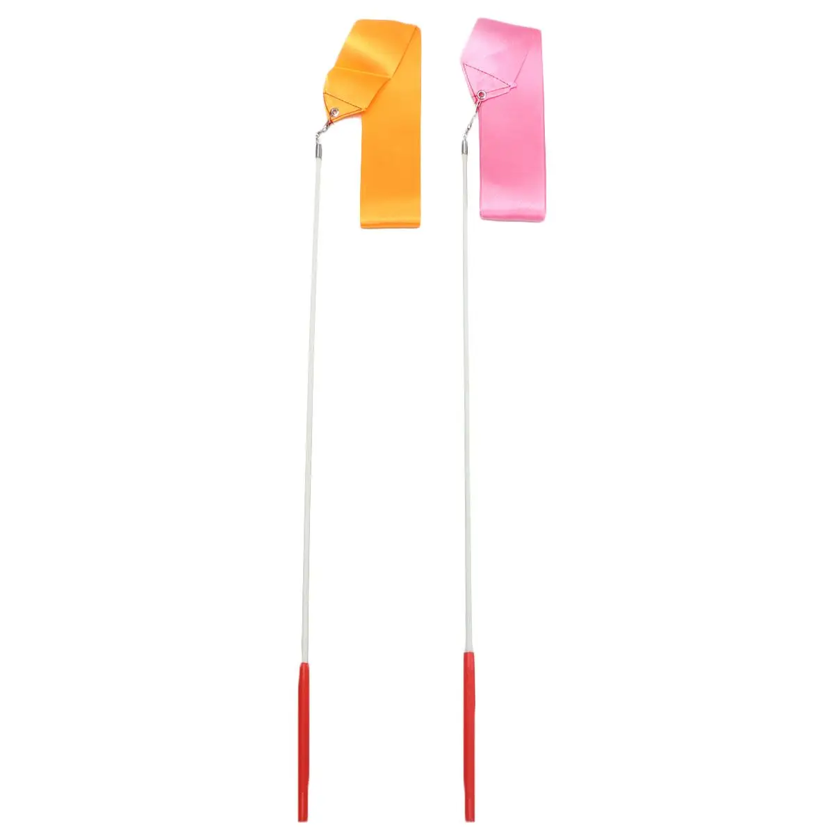 4Pcs Gymnastics Durable Gym Ribbon Material Handle Ideal Twirling Training Equipment Chinese Dance Orange
4Pcs Gymnastics Durable Gym Ribbon Material Handle Ideal Twirling Training Equipment Chinese Dance Orange
