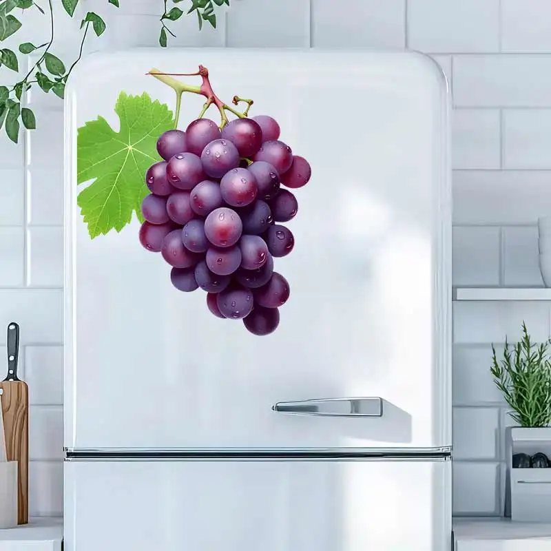 Attractive Grape Fruit Wall Stickers Kitchen Decoration Dining Room Living Refrigerator Home Decoration Decal Stickers S614
Attractive Grape Fruit Wall Stickers Kitchen Decoration Dining Room Living Refrigerator Home Decoration Decal Stickers S614