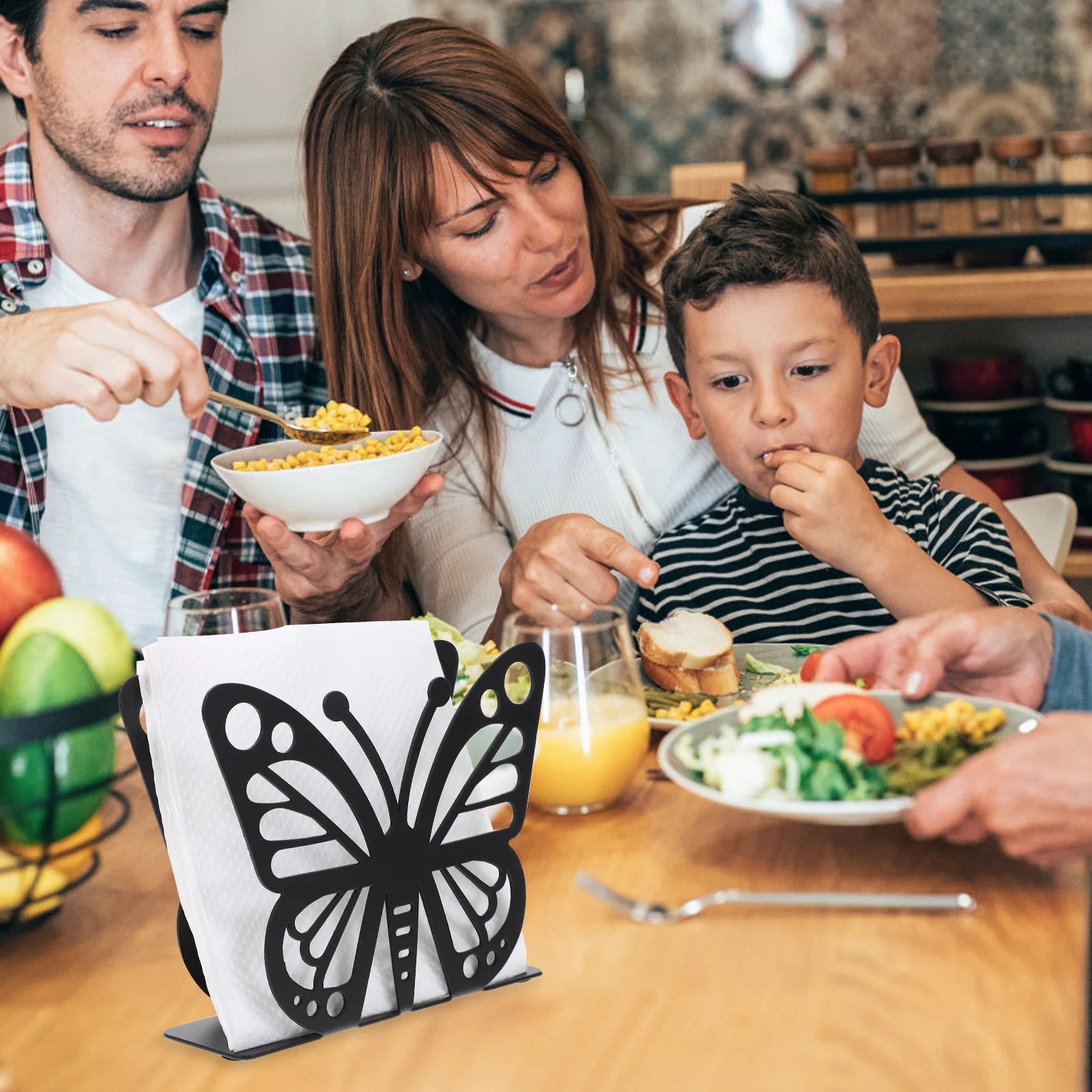 Creative Metal Napkin Holder European Style Decorative Stand for Kitchen Dining Room Hotel Party Supplies Thanksgiving Christmas
Creative Metal Napkin Holder European Style Decorative Stand for Kitchen Dining Room Hotel Party Supplies Thanksgiving Christmas