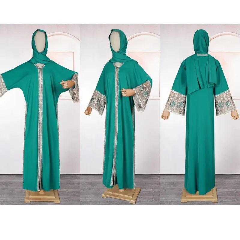 2025 For Women African Green Dress Elegant Party Dinner Muslim Ramadan Clothes Church Robe Africains Femme Ladies Traditional
2025 For Women African Green Dress Elegant Party Dinner Muslim Ramadan Clothes Church Robe Africains Femme Ladies Traditional