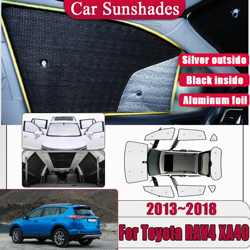 Heat insulation For Toyota RAV4 XA40 2013 2014 2015 2016~2018 Full Surround Sunshade Side Window Visor Car Anti-UV Accessories
Heat insulation For Toyota RAV4 XA40 2013 2014 2015 2016~2018 Full Surround Sunshade Side Window Visor Car Anti-UV Accessories