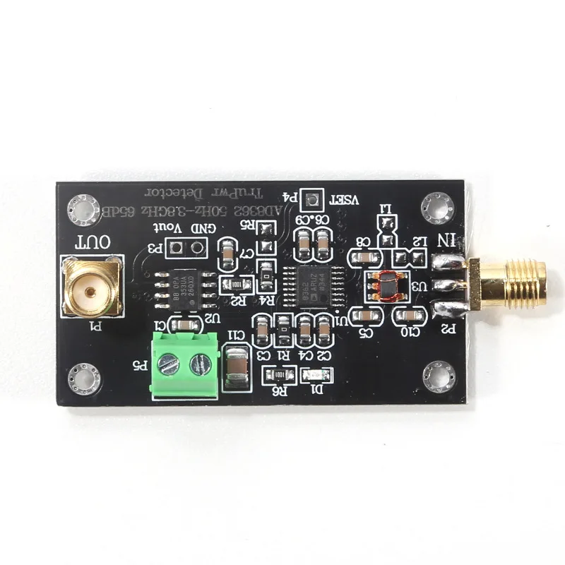 The AD8362 Module RF Response Power Detector RMS RF Power Detects Linear DB Output
The AD8362 Module RF Response Power Detector RMS RF Power Detects Linear DB Output