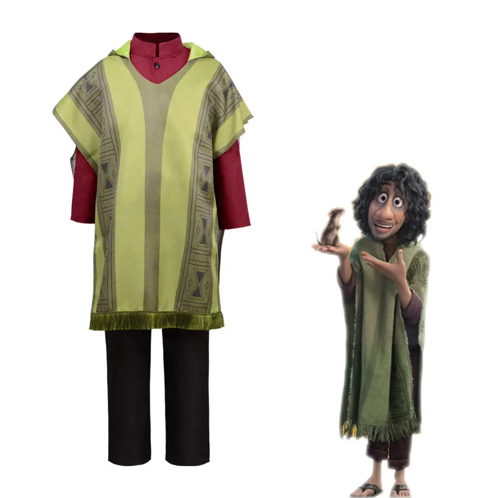 Encanto Cosplay Costume – Bruno Cape Outfit for Halloween & Stage Performances
Encanto Cosplay Costume – Bruno Cape Outfit for Halloween & Stage Performances
