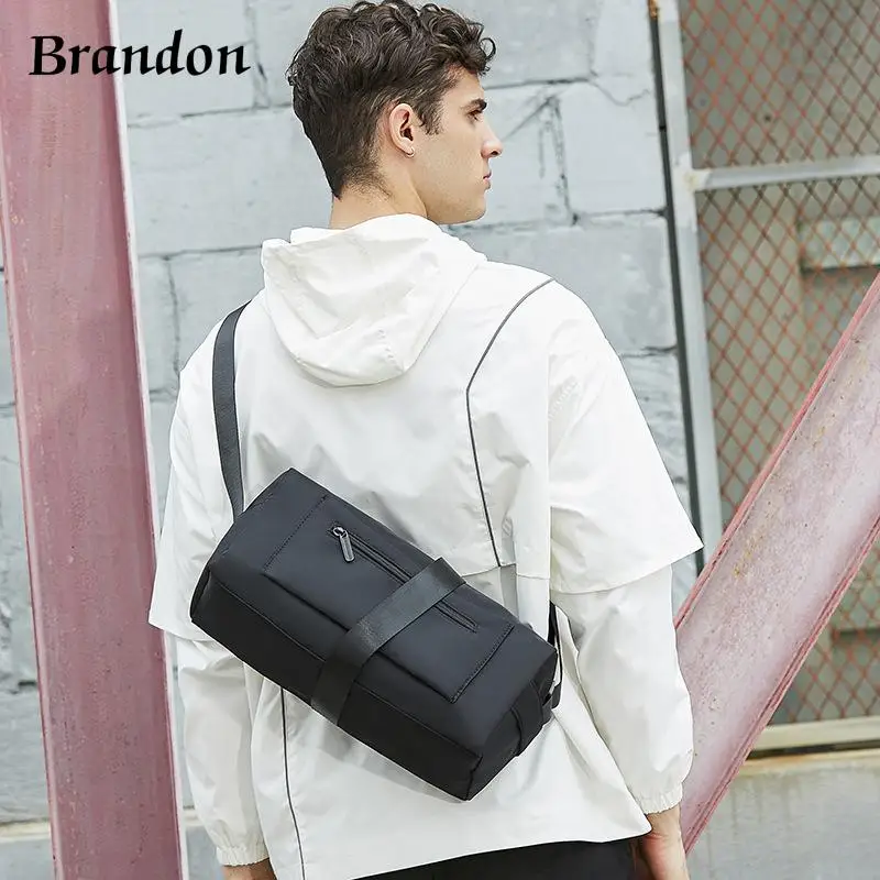 High quality men's fashionable crossbody bag versatile sports bag mailman bag casual trendy single shoulder backpack
High quality men's fashionable crossbody bag versatile sports bag mailman bag casual trendy single shoulder backpack