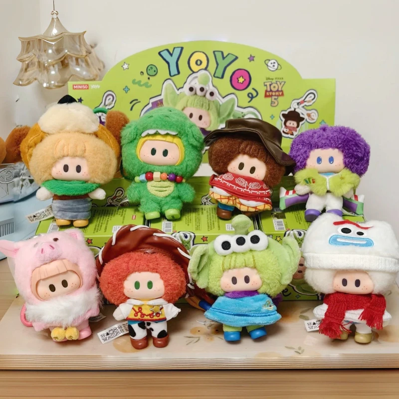 MINISO YOYO Toy Story 5 Cute Companion Blind Box Vinyl Plush Pendant Mystery Box Toys Cute Anime Doll Keychain Surprise Box Gift
MINISO YOYO Toy Story 5 Cute Companion Blind Box Vinyl Plush Pendant Mystery Box Toys Cute Anime Doll Keychain Surprise Box Gift