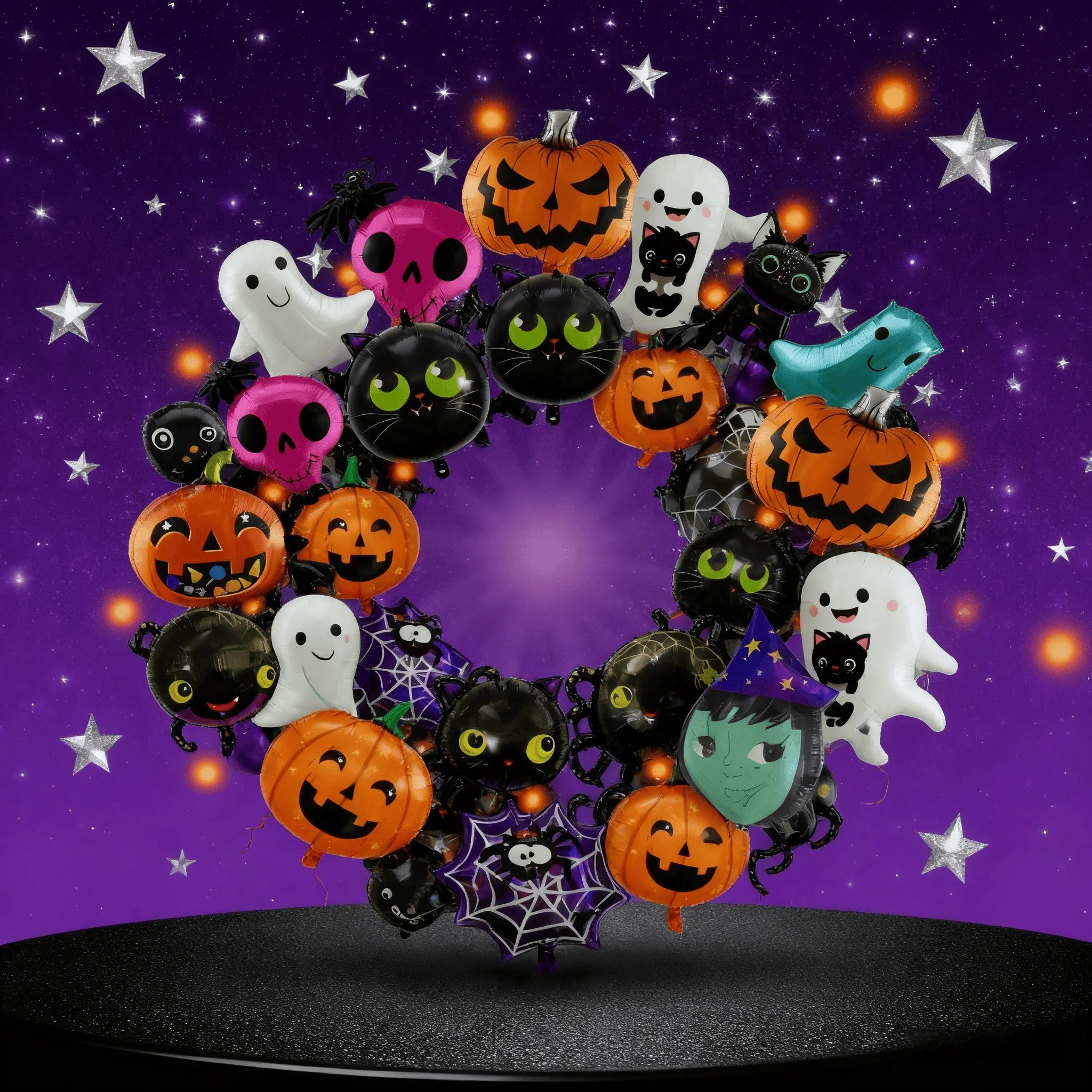 Halloween Foil Balloons Ghost Skeleton Spider Mylar Helium Balloon for Horror Theme Trick or Treat Party Decorations Supplies
Halloween Foil Balloons Ghost Skeleton Spider Mylar Helium Balloon for Horror Theme Trick or Treat Party Decorations Supplies