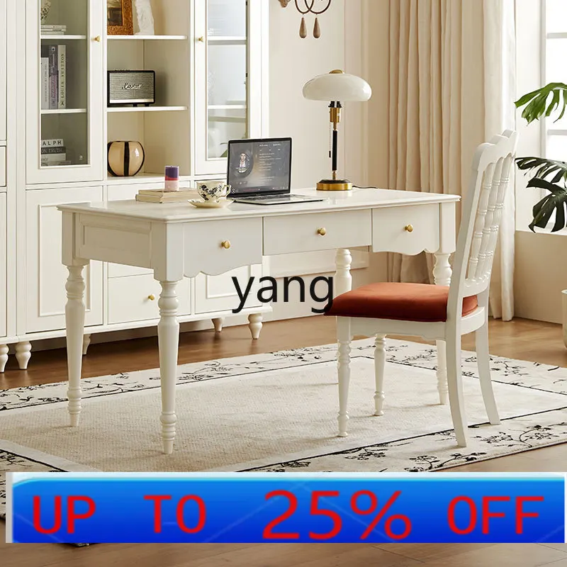 LH French solid wood desk with drawers household desk
LH French solid wood desk with drawers household desk