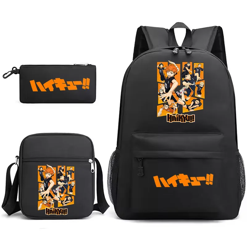 Anime Haikyuu Printed Backpack 3pcs Set Schoolbag Shoulder Bags Pencil Case Boys Girls Lightweight Bookbag Student Rucksack Gift
Anime Haikyuu Printed Backpack 3pcs Set Schoolbag Shoulder Bags Pencil Case Boys Girls Lightweight Bookbag Student Rucksack Gift