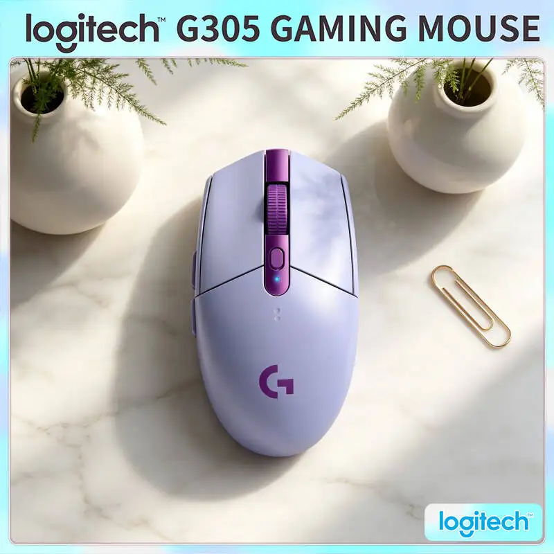 Gaming Mouse Logitech G305 LIGHTSPEED Wireless, 12000 DPI HERO, 6 Programmable Keys, 250hr Battery, 99g, PC Mac Compatible
Gaming Mouse Logitech G305 LIGHTSPEED Wireless, 12000 DPI HERO, 6 Programmable Keys, 250hr Battery, 99g, PC Mac Compatible