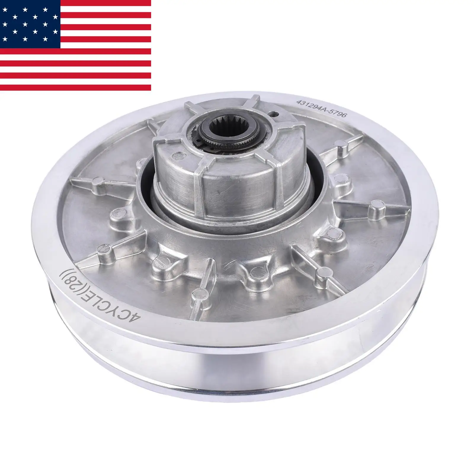 AP03 Rear Driven Clutch for EZGO Gas Golf Cart 4 Cycle 1991-2009 26301-G03 26301G03
AP03 Rear Driven Clutch for EZGO Gas Golf Cart 4 Cycle 1991-2009 26301-G03 26301G03