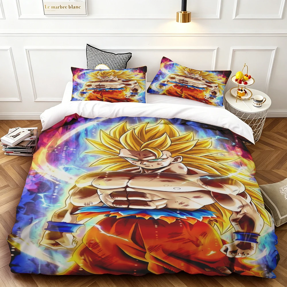 3pcs Duvet Cover Dragon Ball Goku Cartoon Bedding Set Quilt Cover for Bedroom Home Decor Queen King Size
3pcs Duvet Cover Dragon Ball Goku Cartoon Bedding Set Quilt Cover for Bedroom Home Decor Queen King Size