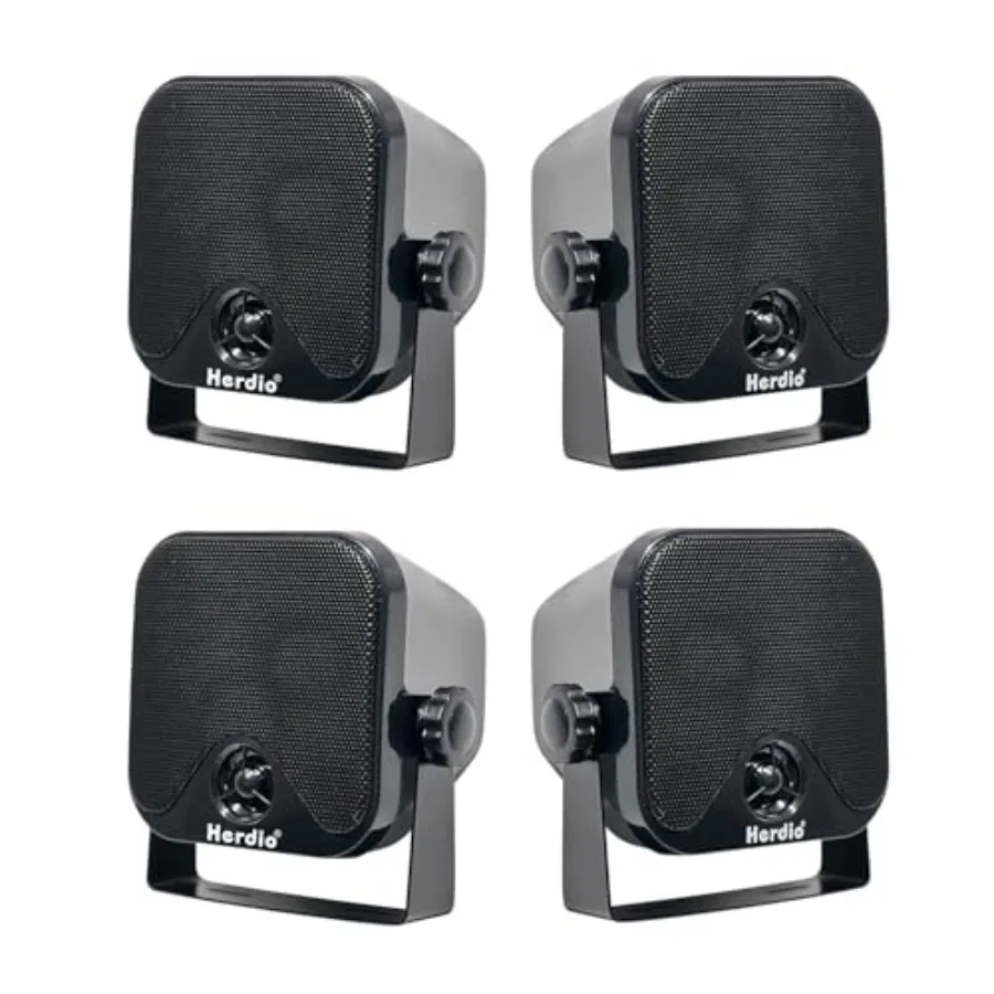 Outdoor marine speakers for boat, ATV, UTV, RZR, RV, golf cart, tractor, powersports, truck, Jeep: 4-inch heavy-duty waterproof
Outdoor marine speakers for boat, ATV, UTV, RZR, RV, golf cart, tractor, powersports, truck, Jeep: 4-inch heavy-duty waterproof