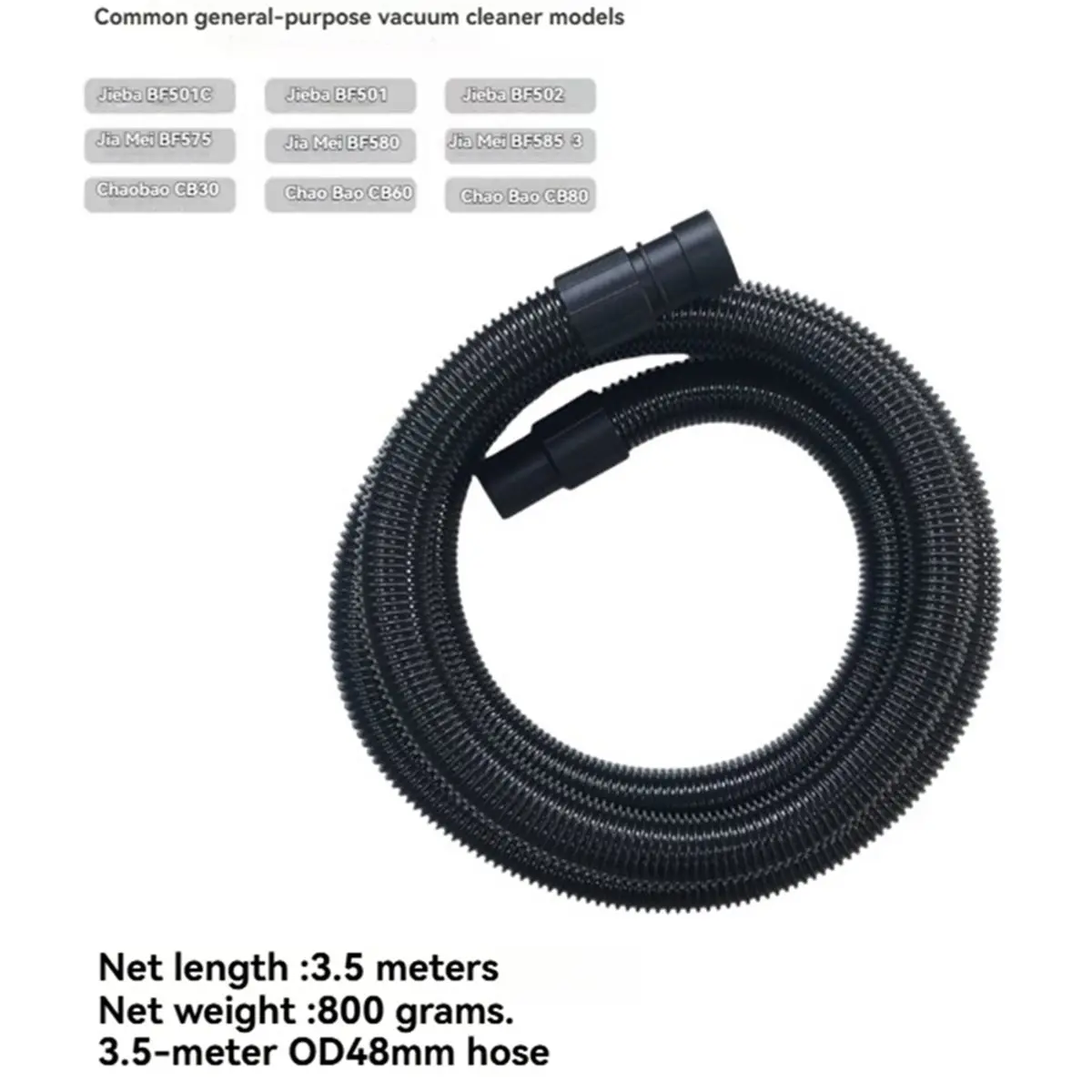 Комплект шлангов для сбора пыли 3,5 м с 2 фитингами для мебельных тележек и инструментов для уборки салона, для моющих/сухих пылесосов
Комплект шлангов для сбора пыли 3,5 м с 2 фитингами для мебельных тележек и инструментов для уборки салона, для моющих/сухих пылесосов