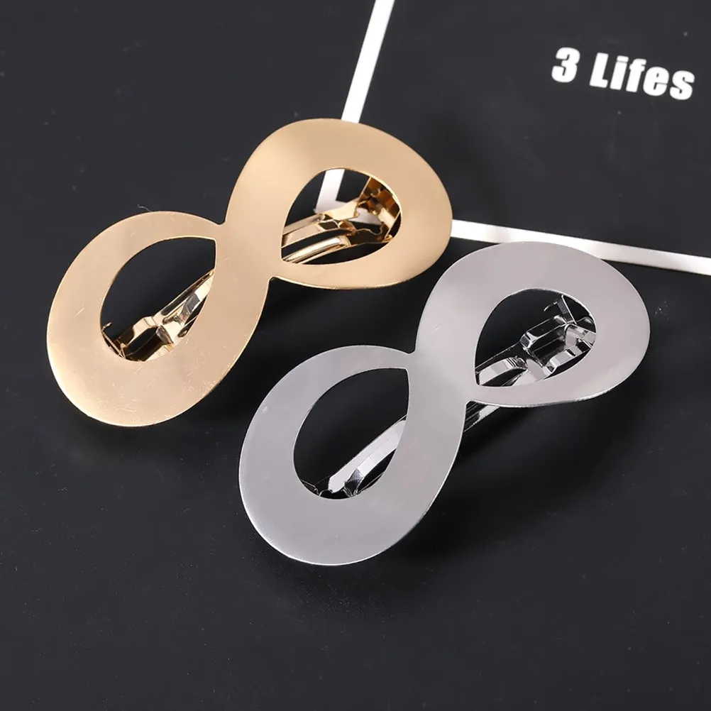 2Pcs Hollow Metal Hair Barrettes Stylish Lightweight Alloy Hairpin Clips Non-Slip Hair Accessories for Women Ponytail
2Pcs Hollow Metal Hair Barrettes Stylish Lightweight Alloy Hairpin Clips Non-Slip Hair Accessories for Women Ponytail