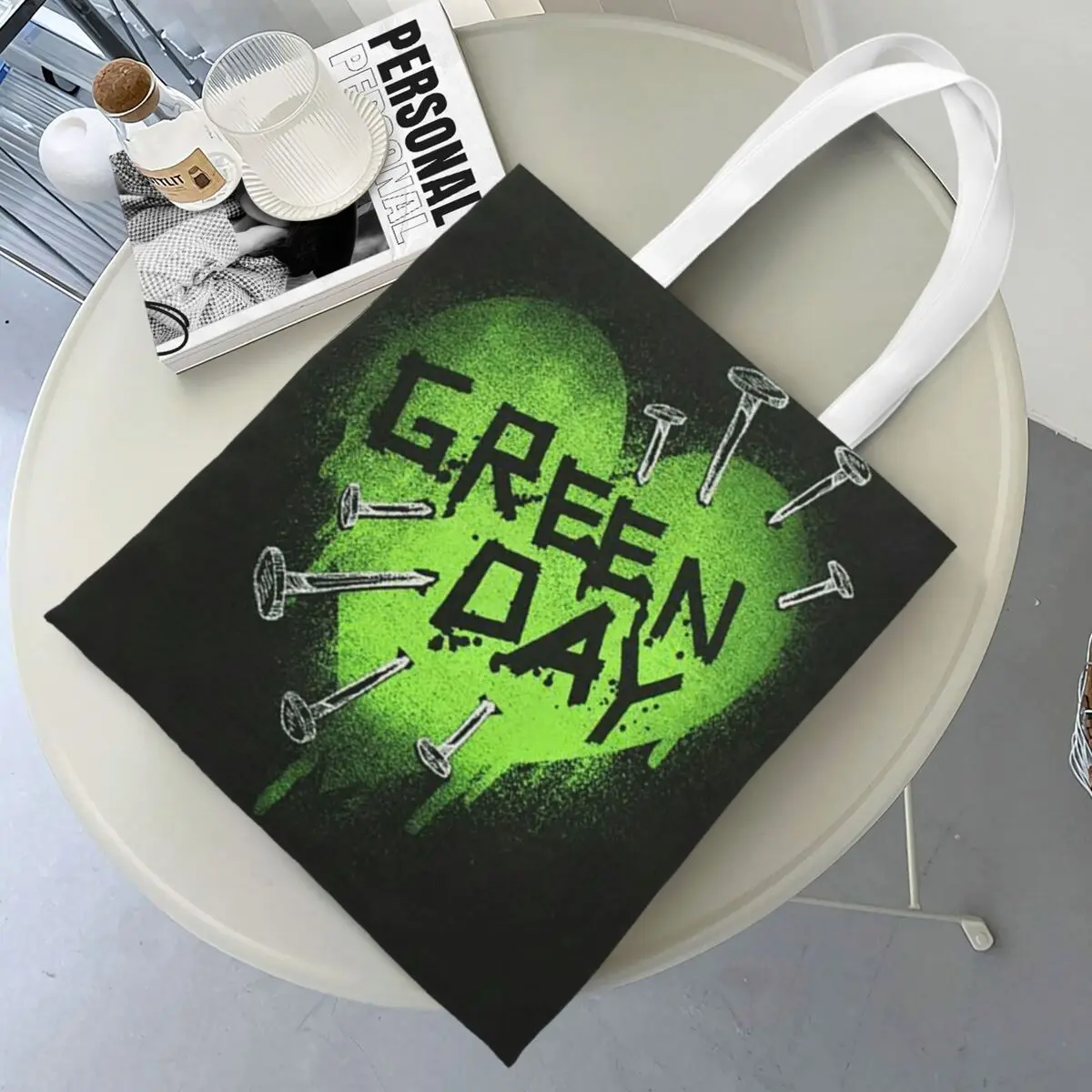 G-Green Day Canvas Tote Bag Fashion Large Capacity Shopping Bag for Unisex Punk Music Band School Bags
G-Green Day Canvas Tote Bag Fashion Large Capacity Shopping Bag for Unisex Punk Music Band School Bags