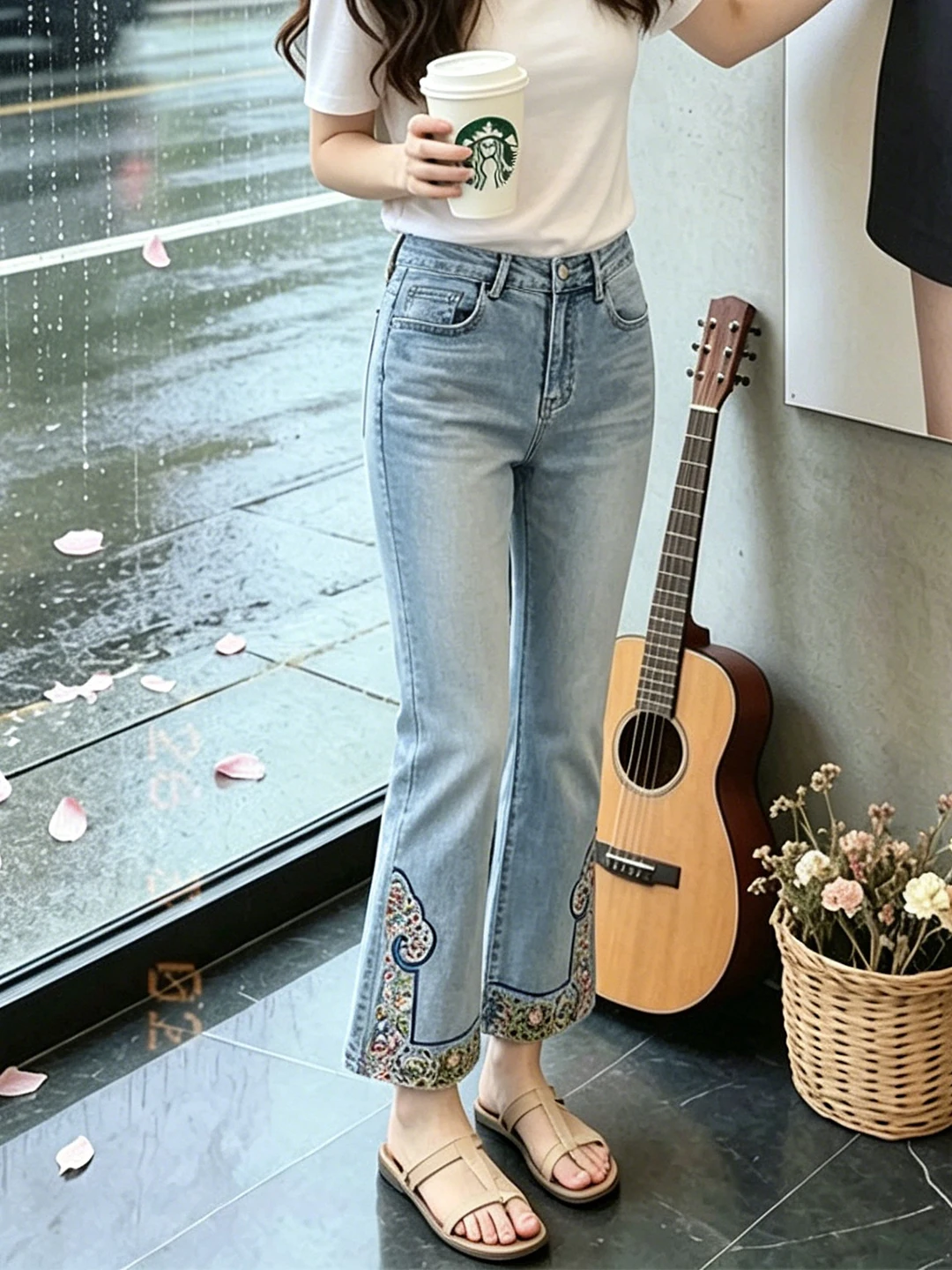 High Waist Design Summer New Fashion Jeans Versatile Slimming for Pear Shaped Body Ladies High Waist Standard Fit Micro Stretch
High Waist Design Summer New Fashion Jeans Versatile Slimming for Pear Shaped Body Ladies High Waist Standard Fit Micro Stretch