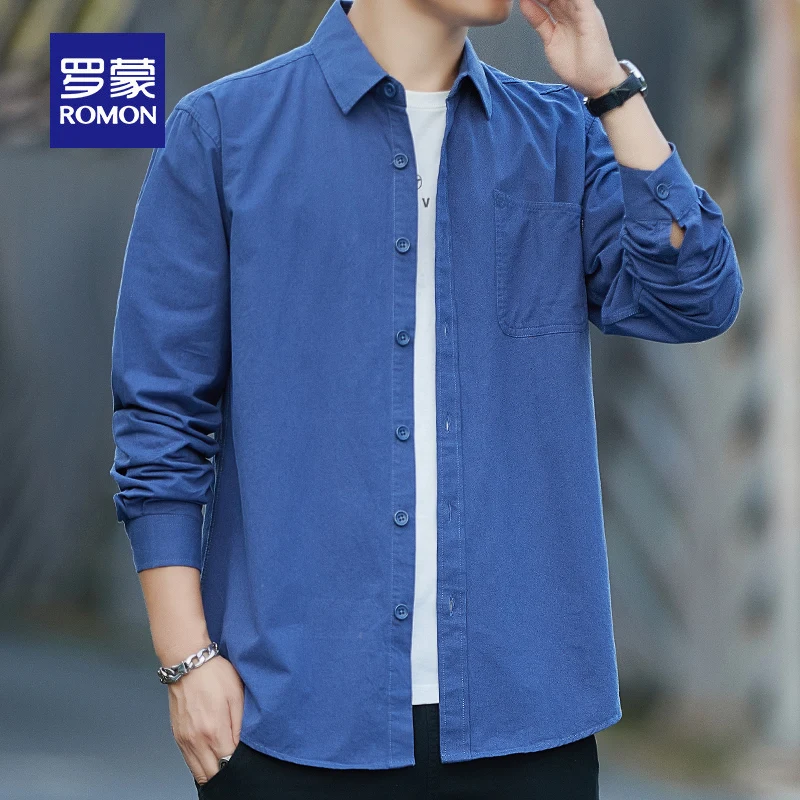 Rn Men's Long Sve Casual Denim irt Spring Autumn Faion Brand Loose Fit Cotton 00% No Iron Treaent Urban Sle
Rn Men's Long Sve Casual Denim irt Spring Autumn Faion Brand Loose Fit Cotton 00% No Iron Treaent Urban Sle