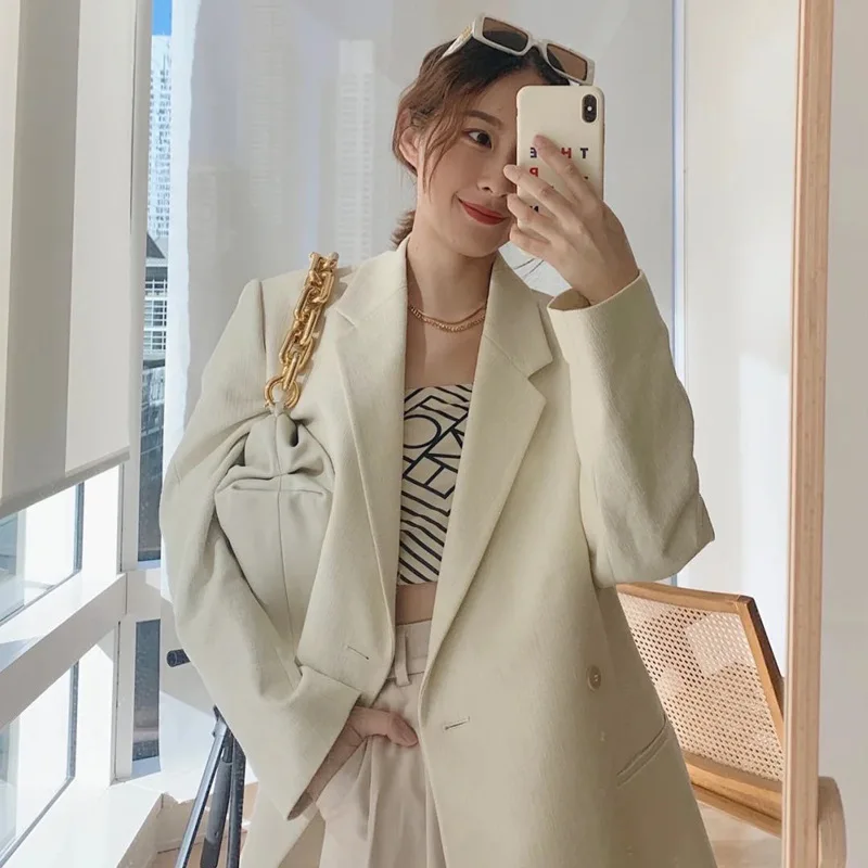 Withered Classic Casual Double Breasted Silhouette Suit Jacket Women's Jacket Woman Clothes Tops Ropa Mujer Blazer Woman
Withered Classic Casual Double Breasted Silhouette Suit Jacket Women's Jacket Woman Clothes Tops Ropa Mujer Blazer Woman