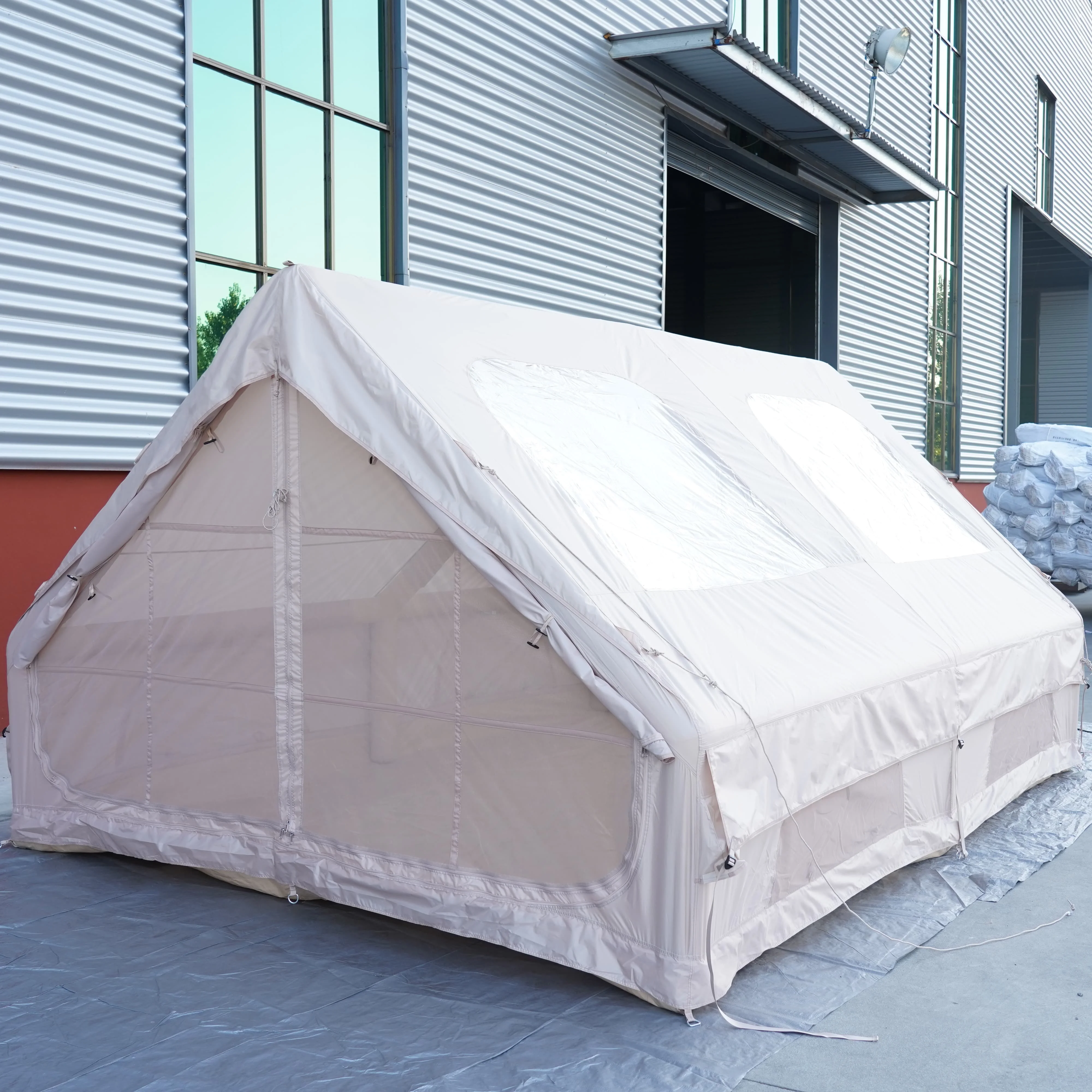 Outdoor Camping Inflatable Tent, 12 square Meter Portable Inflatable Tent, Light Luxury Family Camping Tent
Outdoor Camping Inflatable Tent, 12 square Meter Portable Inflatable Tent, Light Luxury Family Camping Tent