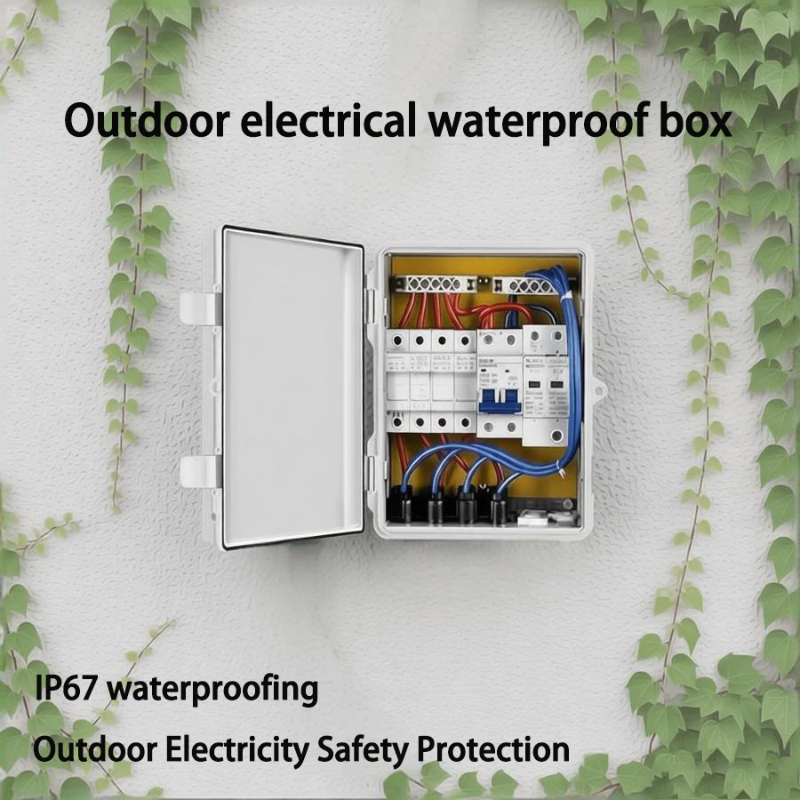 ABS plastic waterproof power distribution box, outdoor exposed power wiring box, waterproof performance up to IP67
ABS plastic waterproof power distribution box, outdoor exposed power wiring box, waterproof performance up to IP67