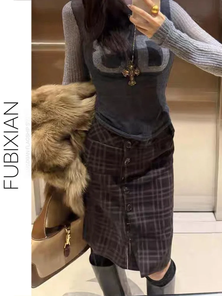 Новая женская юбка миди в стиле Y2K ретро, в клетку, с завышенной талией, осенне-зимняя, универсальная, прямого кроя, цвета карамель.
Новая женская юбка миди в стиле Y2K ретро, в клетку, с завышенной талией, осенне-зимняя, универсальная, прямого кроя, цвета карамель.