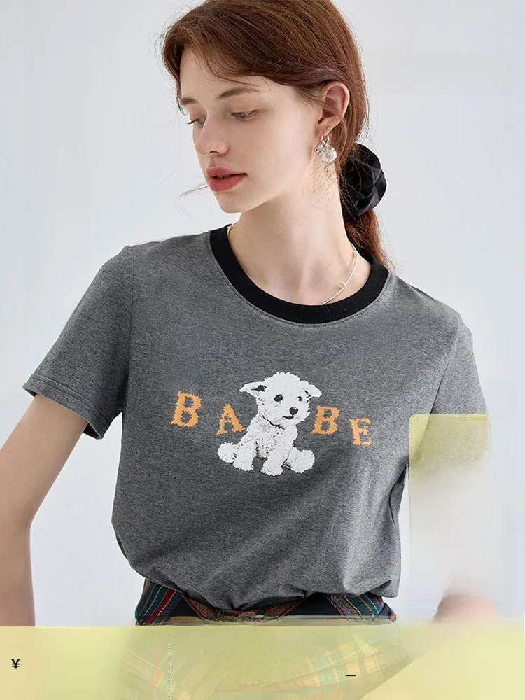 Vega Chang Short Sleeve T-Shirt Set for Women Summer 2026 New Style Youthful Print Top And Short Skirt Cute Feminine Design
Vega Chang Short Sleeve T-Shirt Set for Women Summer 2026 New Style Youthful Print Top And Short Skirt Cute Feminine Design