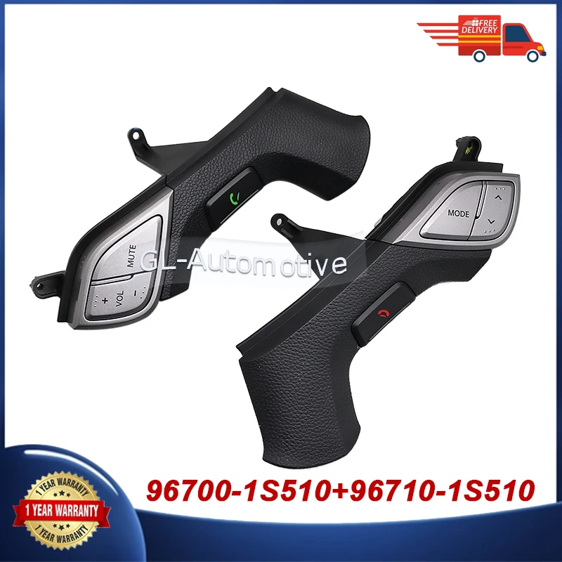 For Hyundai HB20 96700-1S510 96710-1S510 Steering Wheel Control Button Voice Media Switch
For Hyundai HB20 96700-1S510 96710-1S510 Steering Wheel Control Button Voice Media Switch