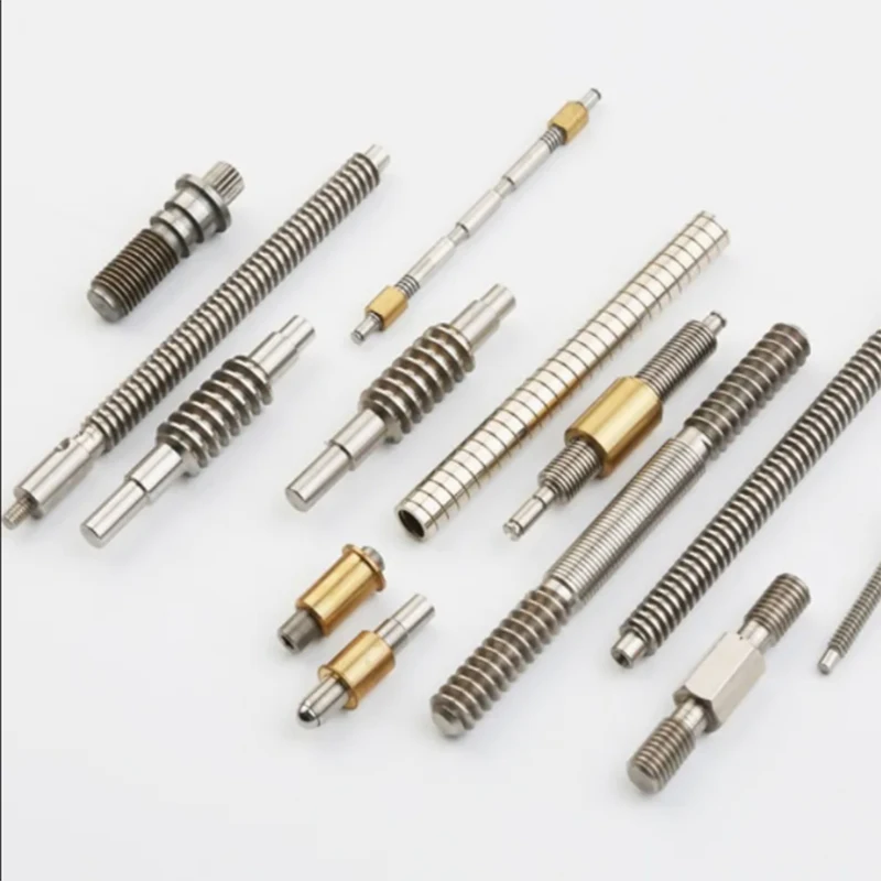 CNC machined stainless steel worm, tungsten carbide dispenser screw, high-current probe screw
CNC machined stainless steel worm, tungsten carbide dispenser screw, high-current probe screw