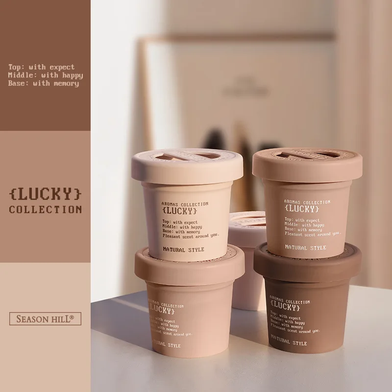 Ice cream without fire aroma. Solid perfume. Living room bathroom air fresh incense. Creative car incense. Home incense
Ice cream without fire aroma. Solid perfume. Living room bathroom air fresh incense. Creative car incense. Home incense
