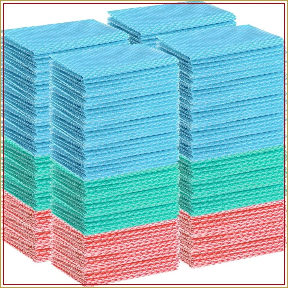 400 Pcs Disposable Cleaning Cloths - Reusable, Absorbent Multi-Purpose Wipes for Kitchen and Home
400 Pcs Disposable Cleaning Cloths - Reusable, Absorbent Multi-Purpose Wipes for Kitchen and Home